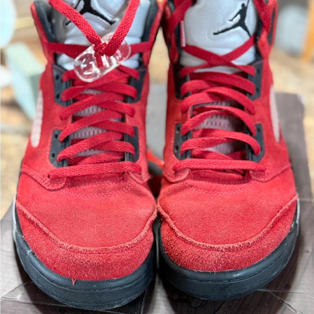 Air Jordan Retro 5 Raging Bull Red